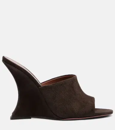 Paris Texas Nina 105 suede mules | Thumbnail 4 Paris Texas Nina 105 suede mules | Thumbnail 4