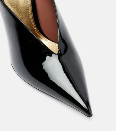 Paris Texas Nina 105 patent leather wedge mules | Thumbnail 3 Paris Texas Nina 105 patent leather wedge mules | Thumbnail 3