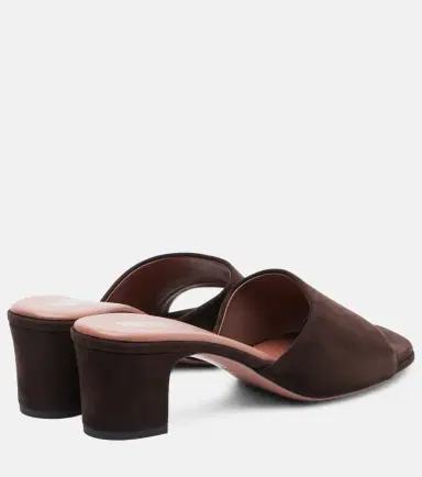 Paris Texas Ava suede mules | Thumbnail 4 Paris Texas Ava suede mules | Thumbnail 4
