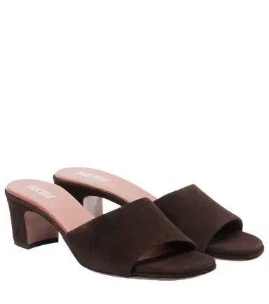 Paris Texas Ava suede mules | Thumbnail 1 Paris Texas Ava suede mules | Thumbnail 1