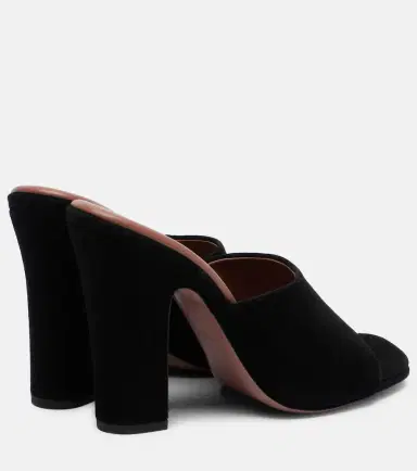 Paris Texas Ava suede mules | Thumbnail 3 Paris Texas Ava suede mules | Thumbnail 3
