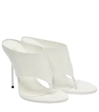 Paris Texas Lidia 105 patent leather mules | Thumbnail 1 Paris Texas Lidia 105 patent leather mules | Thumbnail 1