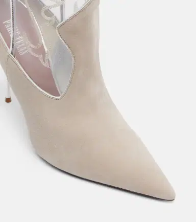 Paris Texas Lidia 105 suede and PVC cowboy boots | Thumbnail 2 Paris Texas Lidia 105 suede and PVC cowboy boots | Thumbnail 2