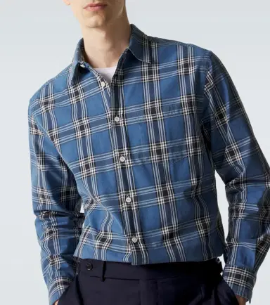 dunhill Plaid cotton shirt | Thumbnail 5 dunhill Plaid cotton shirt | Thumbnail 5