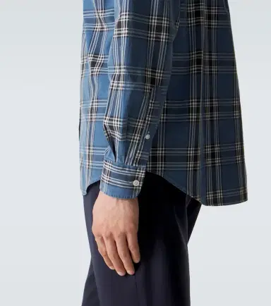 dunhill Plaid cotton shirt | Thumbnail 6 dunhill Plaid cotton shirt | Thumbnail 6