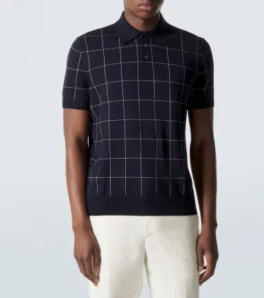 dunhill Colorblocked cotton and silk sweater | Thumbnail 2 dunhill Colorblocked cotton and silk sweater | Thumbnail 2