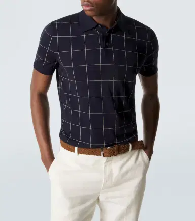 dunhill Colorblocked cotton and silk sweater | Thumbnail 4 dunhill Colorblocked cotton and silk sweater | Thumbnail 4