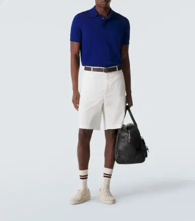 Dunhill Cotton and silk polo shirt | Thumbnail 2 Dunhill Cotton and silk polo shirt | Thumbnail 2