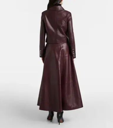 Altuzarra Varda leather maxi skirt | Thumbnail 2 Altuzarra Varda leather maxi skirt | Thumbnail 2