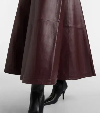 Altuzarra Varda leather maxi skirt | Thumbnail 4 Altuzarra Varda leather maxi skirt | Thumbnail 4