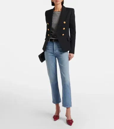 AGOLDE 90's Pinch Waist Crop straight jeans | Thumbnail 2 AGOLDE 90's Pinch Waist Crop straight jeans | Thumbnail 2