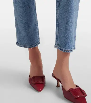 AGOLDE 90's Pinch Waist Crop straight jeans | Thumbnail 6 AGOLDE 90's Pinch Waist Crop straight jeans | Thumbnail 6