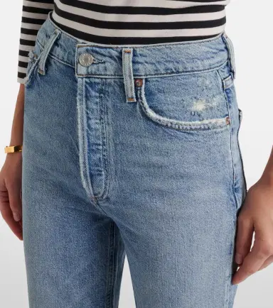 AGOLDE 90's Pinch Waist Crop straight jeans | Thumbnail 7 AGOLDE 90's Pinch Waist Crop straight jeans | Thumbnail 7