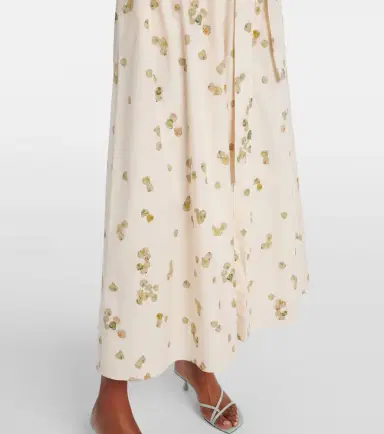 Altuzarra Lydia floral cotton-blend wrap dress | Thumbnail 6 Altuzarra Lydia floral cotton-blend wrap dress | Thumbnail 6