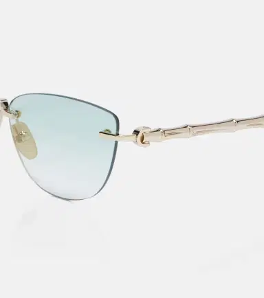 Gucci Bamboo cat-eye sunglasses | Thumbnail 4 Gucci Bamboo cat-eye sunglasses | Thumbnail 4