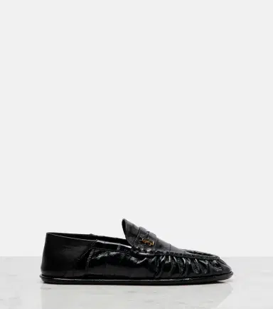 Saint Laurent Eel leather penny loafers | Thumbnail 4 Saint Laurent Eel leather penny loafers | Thumbnail 4