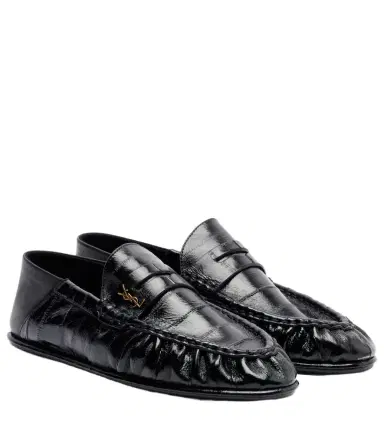 Saint Laurent Eel leather penny loafers | Thumbnail 1 Saint Laurent Eel leather penny loafers | Thumbnail 1