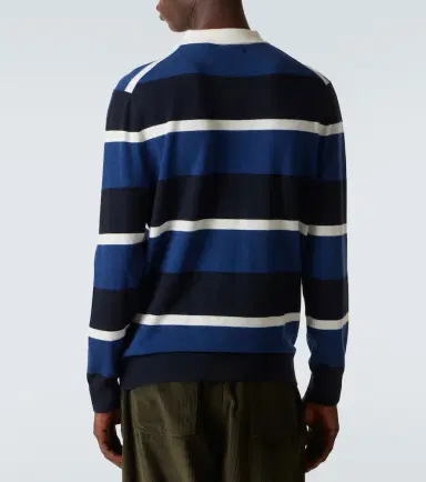 Arch4 Striped cashmere polo sweater | Thumbnail 2 Arch4 Striped cashmere polo sweater | Thumbnail 2