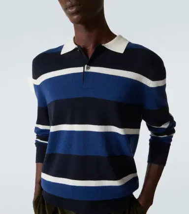 Arch4 Striped cashmere polo sweater | Thumbnail 4 Arch4 Striped cashmere polo sweater | Thumbnail 4