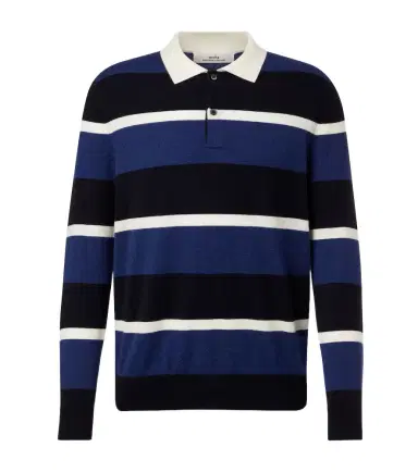 Arch4 Striped cashmere polo sweater | Thumbnail 1 Arch4 Striped cashmere polo sweater | Thumbnail 1