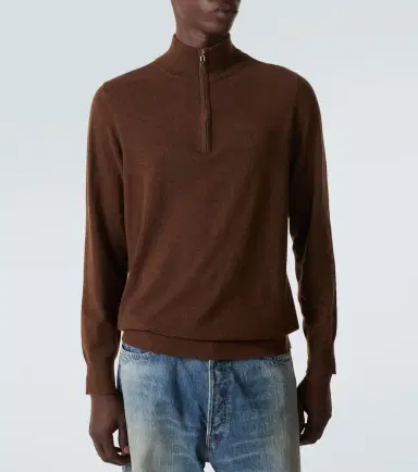 Arch4 Mr Fenchurch cashmere half-zip sweater | Thumbnail 2 Arch4 Mr Fenchurch cashmere half-zip sweater | Thumbnail 2
