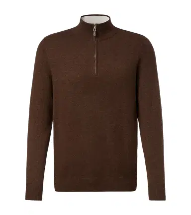 Arch4 Mr Fenchurch cashmere half-zip sweater | Thumbnail 1 Arch4 Mr Fenchurch cashmere half-zip sweater | Thumbnail 1