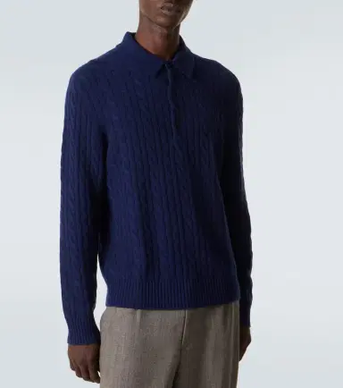 Arch4 Cable-knit cashmere polo sweater | Thumbnail 4 Arch4 Cable-knit cashmere polo sweater | Thumbnail 4