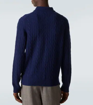 Arch4 Cable-knit cashmere polo sweater | Thumbnail 5 Arch4 Cable-knit cashmere polo sweater | Thumbnail 5