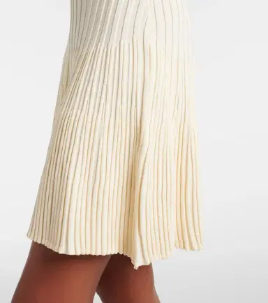 AMI PARIS Ribbed-knit minidress | Thumbnail 3 AMI PARIS Ribbed-knit minidress | Thumbnail 3