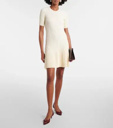 AMI PARIS Ribbed-knit minidress | Thumbnail 5 AMI PARIS Ribbed-knit minidress | Thumbnail 5