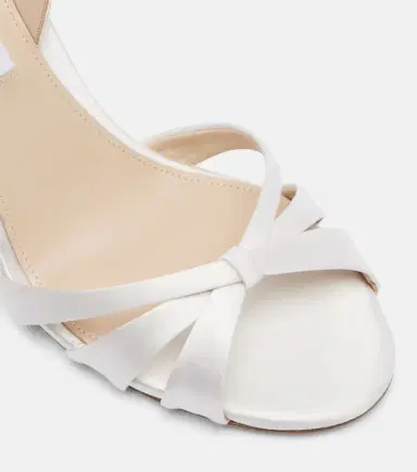 Aquazzura Tati 85 satin slingback sandals | Thumbnail 4 Aquazzura Tati 85 satin slingback sandals | Thumbnail 4