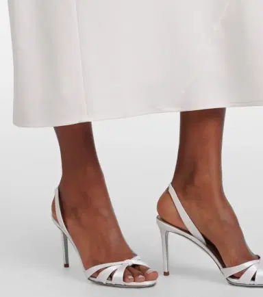 Aquazzura Tati 85 satin slingback sandals | Thumbnail 6 Aquazzura Tati 85 satin slingback sandals | Thumbnail 6