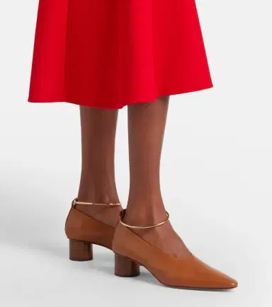 Jil Sander Ring leather pumps | Thumbnail 5 Jil Sander Ring leather pumps | Thumbnail 5