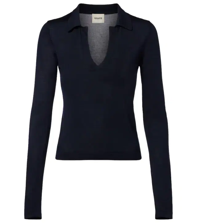 Mikel silk polo sweater Mikel silk polo sweater