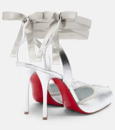 Christian Louboutin Cassia metallic leather pumps | Thumbnail 3 Christian Louboutin Cassia metallic leather pumps | Thumbnail 3
