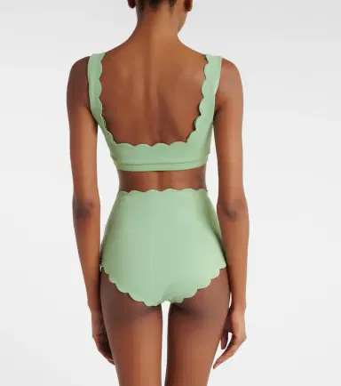 Marysia Santa Monica scalloped bikini bottoms | Thumbnail 3 Marysia Santa Monica scalloped bikini bottoms | Thumbnail 3