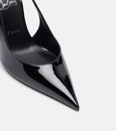 Christian Louboutin Miss Z patent leather slingback pumps | Thumbnail 2 Christian Louboutin Miss Z patent leather slingback pumps | Thumbnail 2