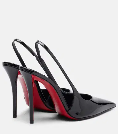 Christian Louboutin Miss Z patent leather slingback pumps | Thumbnail 3 Christian Louboutin Miss Z patent leather slingback pumps | Thumbnail 3