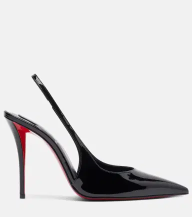 Christian Louboutin Miss Z patent leather slingback pumps | Thumbnail 4 Christian Louboutin Miss Z patent leather slingback pumps | Thumbnail 4