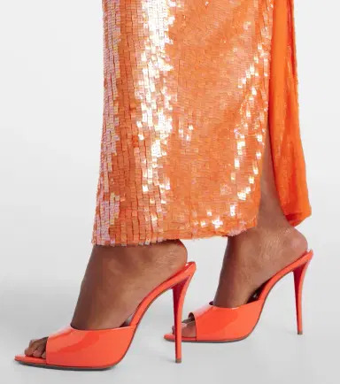 Christian Louboutin Miss Z patent leather mules | Thumbnail 6 Christian Louboutin Miss Z patent leather mules | Thumbnail 6
