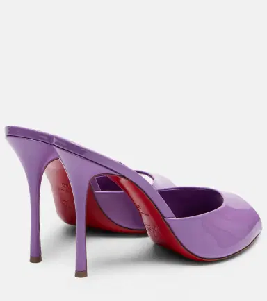Christian Louboutin Me Dolly 100 patent leather mules | Thumbnail 4 Christian Louboutin Me Dolly 100 patent leather mules | Thumbnail 4