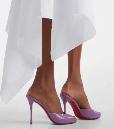 Christian Louboutin Me Dolly 100 patent leather mules | Thumbnail 5 Christian Louboutin Me Dolly 100 patent leather mules | Thumbnail 5