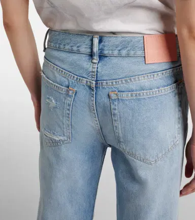 Acne Studios Distressed straight jeans | Thumbnail 4 Acne Studios Distressed straight jeans | Thumbnail 4
