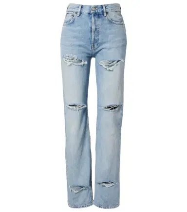 Acne Studios Distressed straight jeans | Thumbnail 1 Acne Studios Distressed straight jeans | Thumbnail 1