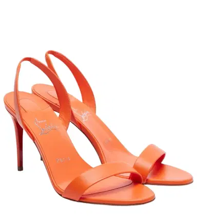 Christian Louboutin O Marylin 85 leather slingback sandals | Thumbnail 1 Christian Louboutin O Marylin 85 leather slingback sandals | Thumbnail 1