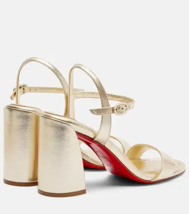 Christian Louboutin Miss Jane 85 metallic leather sandals | Thumbnail 4 Christian Louboutin Miss Jane 85 metallic leather sandals | Thumbnail 4