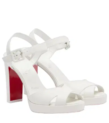 Christian Louboutin Cora leather sandals | Thumbnail 1 Christian Louboutin Cora leather sandals | Thumbnail 1