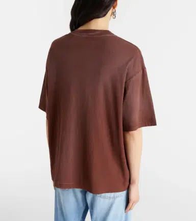 Acne Studios Logo cotton and hemp jersey T-shirt | Thumbnail 3 Acne Studios Logo cotton and hemp jersey T-shirt | Thumbnail 3