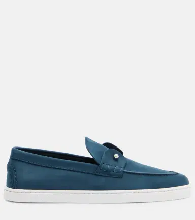 Christian Louboutin Chambeliboat suede slip-on shoes | Thumbnail 3 Christian Louboutin Chambeliboat suede slip-on shoes | Thumbnail 3