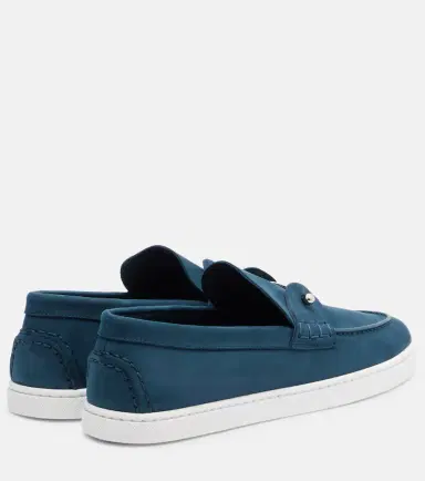 Christian Louboutin Chambeliboat suede slip-on shoes | Thumbnail 4 Christian Louboutin Chambeliboat suede slip-on shoes | Thumbnail 4